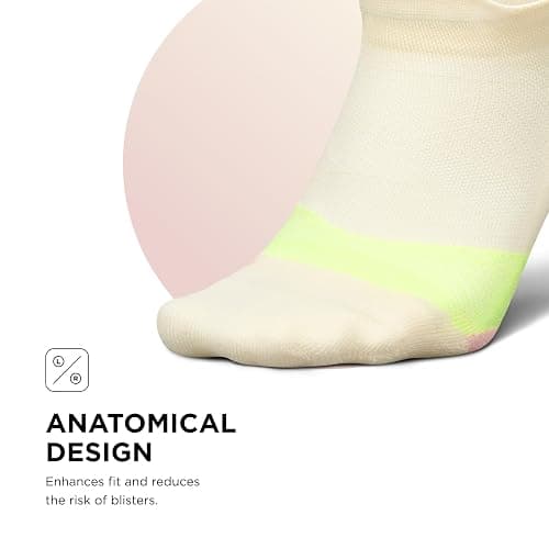 Feetures Elite Light Cushion No Show Tab Athletic Ankle Socks - Sport Sock with Targeted Compression thumbnail 5