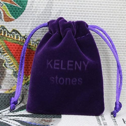 Keleny Gem Semi Precious Gemstones 8mm Natural Stone Round Beads Crystal Stretch Bracelets 7 Inch Unisex thumbnail 5