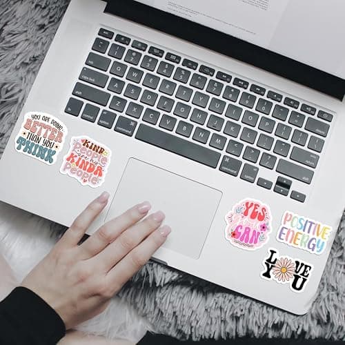 300PCS Motivational & Affirmation Stickers – for Vision Board, Positive Inspirational Decals for Water Bottles, Laptops, Planners, Journals, Scrapbooks & Teachers thumbnail 2