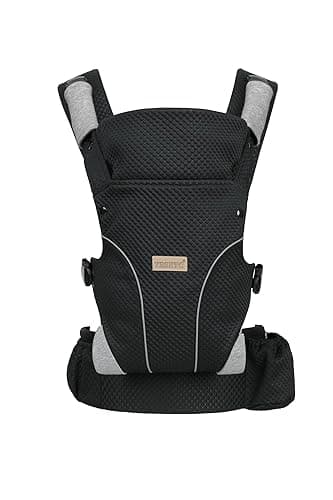 YSSKTC Baby Carrier Newborn to Toddlers - Ergonomic Adjustable Soft Breathable Comfort Infant Carrier for 7-35lbs, Enhanced Support, Easier to Wear - Blue thumbnail 7