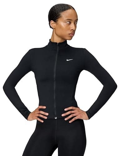 Nike Women's One Fitted Dri-FIT Full-Zip Jacket - Image 1