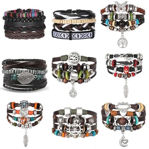 Btohrt Fairy Grunge Bracelet Leather Aesthetic Bracelets Boho Fairycore Aesthetic Accessories Jewelry - Image 1