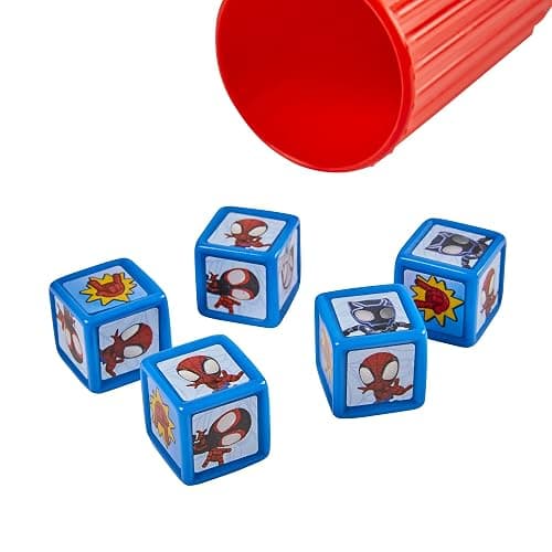 Hasbro Gaming Spidey and His Amazing Friends Yahtzee Jr.Marvel Edition Board Game for Kids, Ages 4 and Up (Amazon Exclusive) thumbnail 7