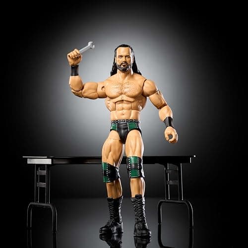 Mattel WWE Elite Action Figure & Accessories, Series #123 Set, 6-inch Collectible Drew McIntyre with 25 Articulation Points & Swappable Hands thumbnail 5