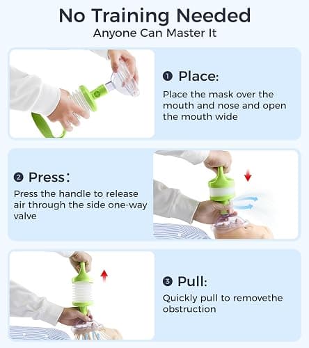 SFEIXE Portable Manual Suction Device for Upper Airway Clearance FSA Eligible/HSA Eligible Aspiration Device for Adults and Children thumbnail 6