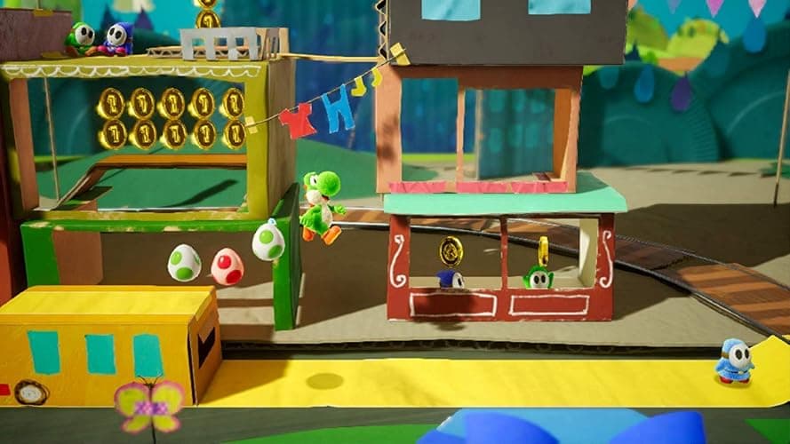 Yoshi's Crafted World (Nintendo Switch) thumbnail 4