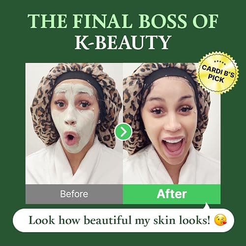 FULLY Green Tomato Clay Mask Cleanser, Cardi B’s Pore Mask Pick for 2-Minute Pore Detox, Blackhead & Sebum Control, 49% Green Tomato Extract, Vegan Fragrance-Free Korean Skincare, 4.05 fl oz thumbnail 3