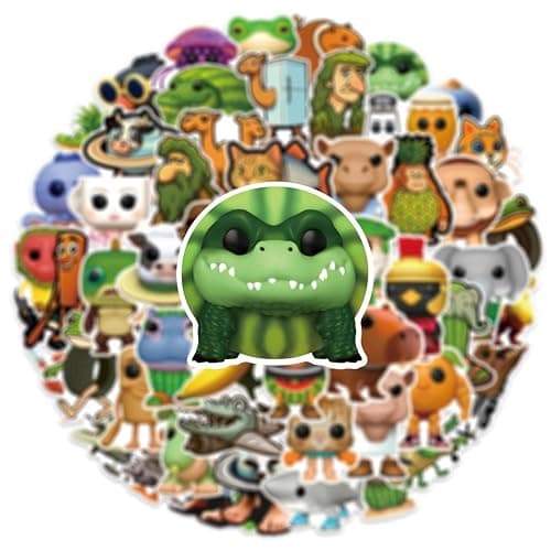 50Pcs Italian Brainrot Animals Stickers for Kids, Tralalero Tralala Stickers for Water Bottles, Tung Tung Tung Sahur Sticker Pack Waterproof Vinyl for Laptop Phone Party Favors Decals thumbnail 9
