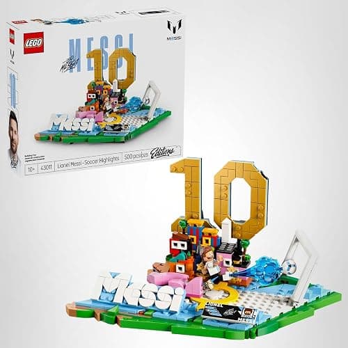 LEGO Editions Lionel Messi – Soccer Highlights - Building Set for Boys & Girls, Ages 10+ - Collectible Soccer Gift with Plaque - Kids Bedroom or Shelf Decor - 43011 thumbnail 8