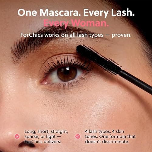 ForChics Lash Growth and Volume Duo - Growth Serum + Nourishing Mascara | 24/7 Lash Transformation System - Prostaglandin-Free, Hormone-Free - Instant Volume + Long-Term Growth thumbnail 9