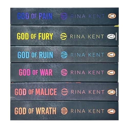 Legacy of Gods Series Collection 6 Books Set By Rina Kent (God of Pain, God of Fury, God of Ruin, God of War, God of Malice & God of Wrath) thumbnail 2