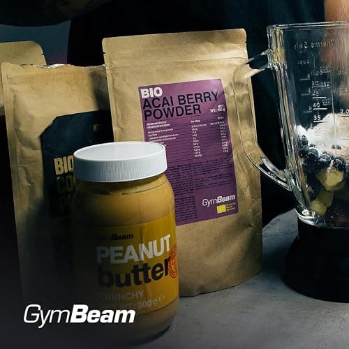 GymBeam Bio Acai Pulver - Hochwertiges Superfood aus Acai-Beeren (Euterpe precatoria), reich an Ballaststoffen, Omega 3, 6, 9, ohne Gluten, Laktose, Zuckerzusatz, ideal für Smoothies & Veganer, 100 g thumbnail 5
