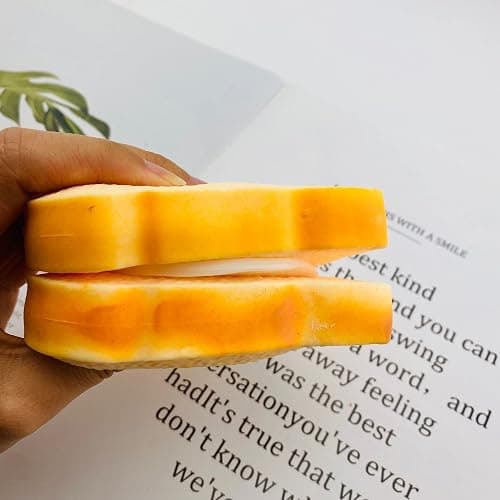 Toast Sliced Bread Stress Toy, Bread Shape Squishes, Sensory Fidget Toy, Stress Relief for Kids & Adults, Tricky Funny Squeeze, Gift for Easter, Christmas and Birthday thumbnail 5
