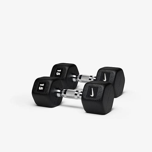 Nike Rubber Hex Dumbbell Pair - Image 1