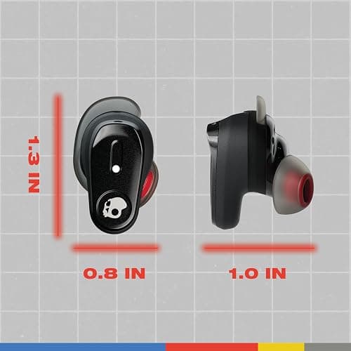 Skullcandy Method 360 ANC Wireless Earbuds with Sound by Bose - Leopard | In-Ear Fit, Premium Active Noise Cancellation, 40 Hours Battery, Sweat and Water Resistant, Microphone for iPhone Android thumbnail 10