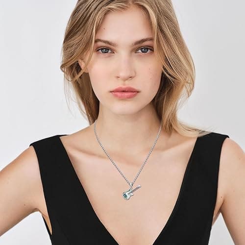 KoyeKei Music/Dance Necklace Gifts for Women 925 Sterling Silver Jewelry Graduation Gifts for Her thumbnail 5