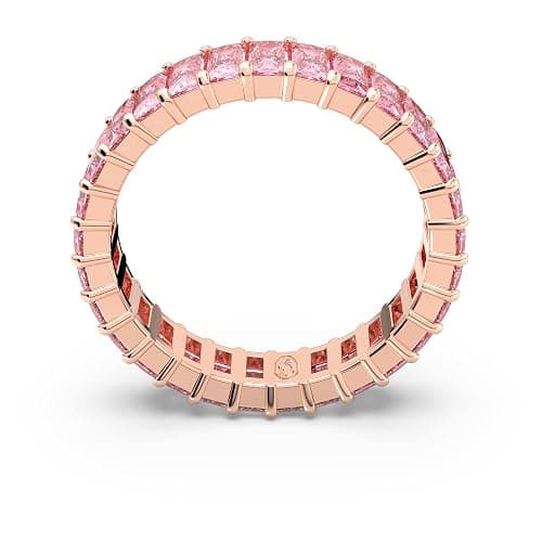 Swarovski Matrix Ring, Baguette Cut Crystal, Multicolor Crystals, Rose Gold-Tone, Gold-Tone and Rhodium Finishes thumbnail 4