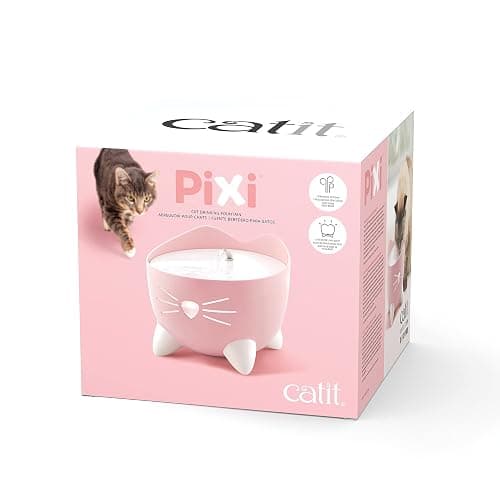 Catit Pixi Fontaine à Eau pour Chat 2,5 L Rose thumbnail 7