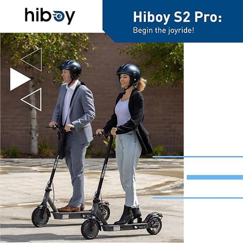 Hiboy S2 Series/MAX Pro/Titan Series Electric Scooter, 350-2000W Motor, 8.5-11" Tires, 17-80 Miles Range E Scooter, 19-31 Mph Folding Commuter Electric Scooter for Adults thumbnail 7