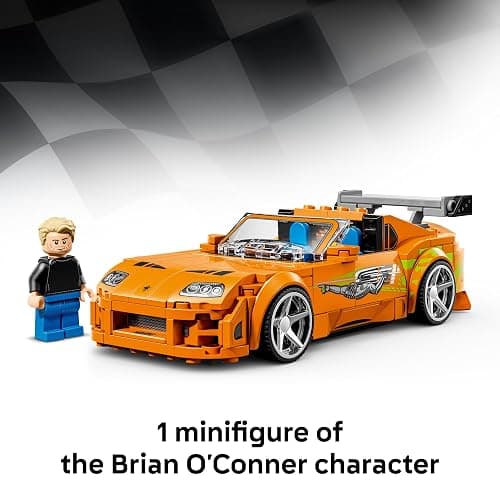 LEGO Speed Champions The Fast and The Furious Toyota Supra MK4 77260 | Building Toy for Boys & Girls, Ages 10+, Toy Car from Movie w/ Minifigure, Display or Pretend Play, 292 pieces, Gift for Fans thumbnail 5