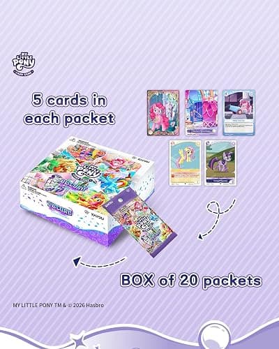 Kayou My Little Pony Trading Card Game, Discord, TCG, 20 Packs, 5 Cards/Pack, for Age 10+ thumbnail 2