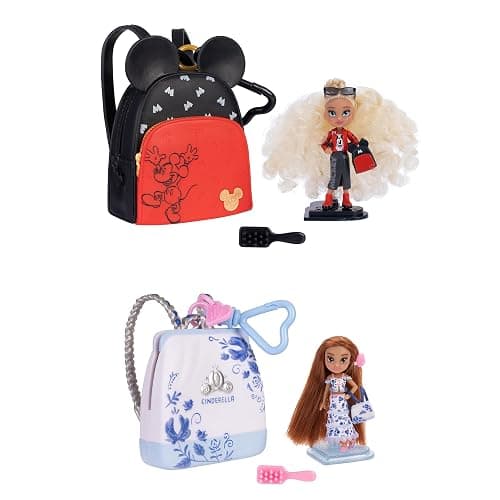 Disney ILY Mini Dolls Tote-ILY-Teenies Wave #2 Blind Pack Bundle (2 Dolls in Each), Inspired by Your Favorite Disney Characters or Stories with Matching Purse and Accessories – Which Two Will You Get? thumbnail 4
