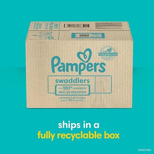 Pampers Baby Diapers - Swaddlers - Size 3, 136 Count, Ultra Absorbent Disposable Infant Diaper - Size 3 - 136 thumbnail 7