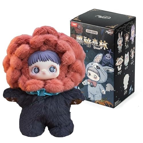 MayMei Blind Box Plush Figures, MayMei Dark Forest Series Plush Blind Box, Mystery MayMei Doll Collectible Toys for Gifts, Single Box (1 of 7 Possible Styles) - Image 1