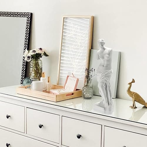 BNPUHIU Venus de Milo Statue, Greek Roman Mythology Goddess Aphrodite Statue, Great Art for Home or Office Decor 11 x 3.15 x 2.16 Inches - White thumbnail 2