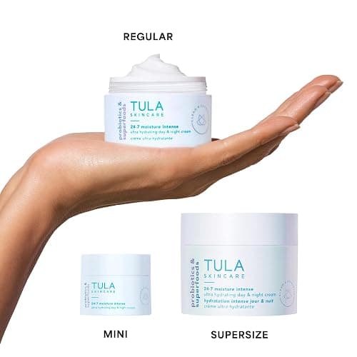 TULA Skin Care 24-7 Moisture Intense Ultra Hydrating Day & Night Cream - Ultra Nourishing Moisturizer for Face, Soothe Skin, Maintain Skin Balance & Improve Skin Smoothness thumbnail 3