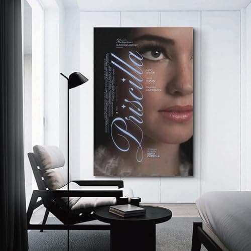 XPSRNFLTA Priscilla Canvas Poster Room Aesthetic Decorative Wall Art Print Family Bedroom Decor 08x12inch(20x30cm) Unframe-style thumbnail 3
