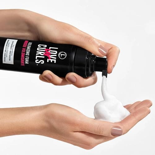 Love Ur Curls® Volumizing Foam, Lightweight Mousse for Curly Hair, Volume & Definition, Frizz Control, Soft Hold, Vegan, Silicone-Free, Quick-Drying, 7.3Fl. Oz. thumbnail 7