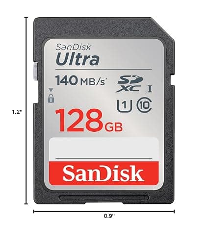 SANDISK 128GB Ultra SDXC UHS-I Memory Card - Up to 140MB/s, C10, U1, Full HD, SD Card - SDSDUNB-128G-GN6IN | Up to 140MB per S Read, Full-HD Video, 10-Year Limited Warranty thumbnail 4