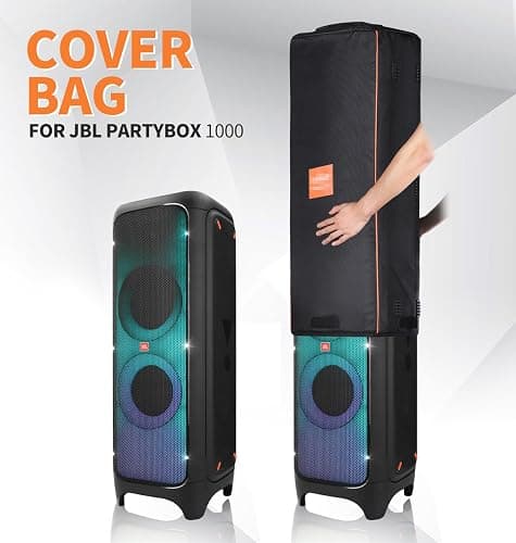 OUKNAK Speaker Bag Travel Case Replacement for JBL Party Box Series, Portable Carry Tote Bag Backpack for JBL Speaker (For partybox 1000) thumbnail 7