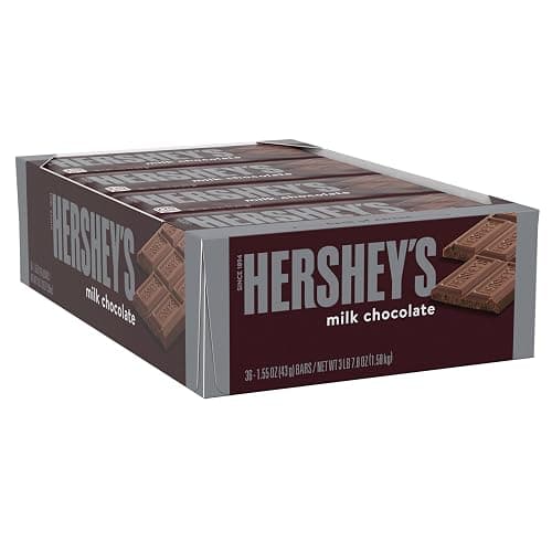 HERSHEY'S Milk Chocolate Candy Bars, 1.55 oz (36 Count) thumbnail 3