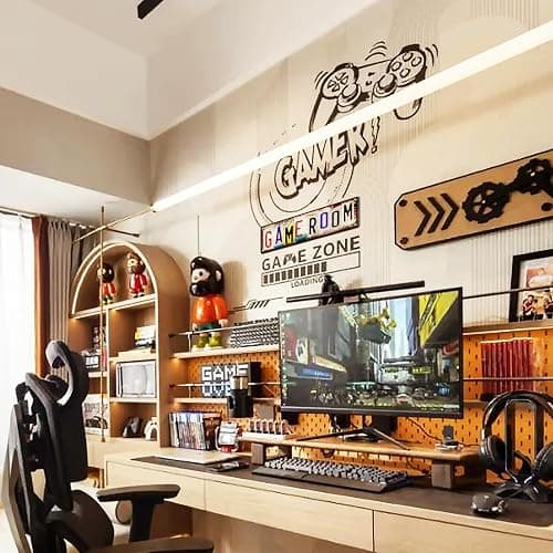 Gamer Gifts for Men Game Room Decor for Boys Gaming Accessories Stuff | Ages 8-12 Boys & Teens | Desk Accessories | Birthday & Christmas Gift | Cool & Funny Gaming Setup thumbnail 2