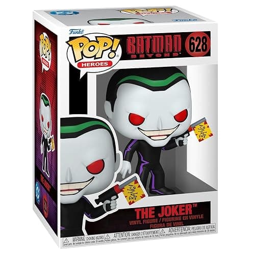 Funko Pop! Heroes: Batman Beyond: Return of the Joker - The Joker - Collectable Vinyl Figure - Gift Idea - Official Merchandise - Toys for Kids & Adults - DC Fans - Model Figure for Collectors - Image 1