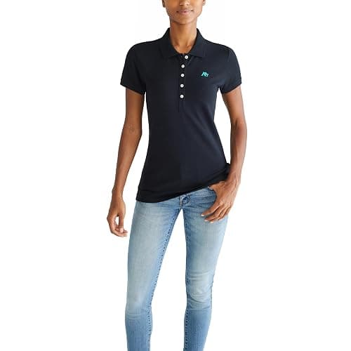 Aeropostale Women's Aero Solid A87 Polo - Image 1