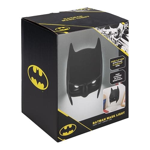 Paladone Batman Mask Light, Wall Mountable or Freestanding LED Lamp, Officially Licensed DC Comics Merchandise for Bedrooms, Man Caves, Home and Collectors thumbnail 6