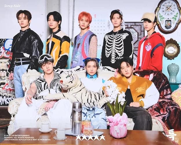 Stray Kids 5-STAR, The 3rd Album, CD + Photo Book + Mini Poster on Pack + Photo Card (Standard C Version) thumbnail 5