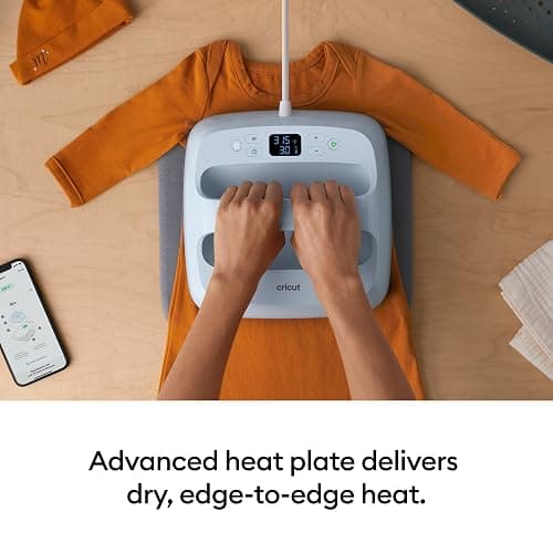 Cricut EasyPress 3 Heat Press Machine (9"x 9") with Heat Press Mat (15" x 12") thumbnail 9
