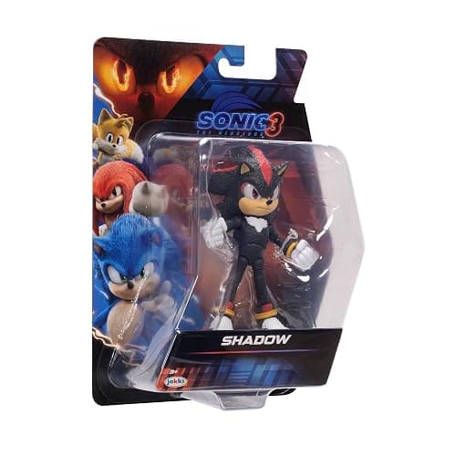 Sonic The Hedgehog – 5-Inch Shadow Action Figure – 20+ Points of Articulation – Official Collector Toy – Boys & Girls Ages 3+ thumbnail 8
