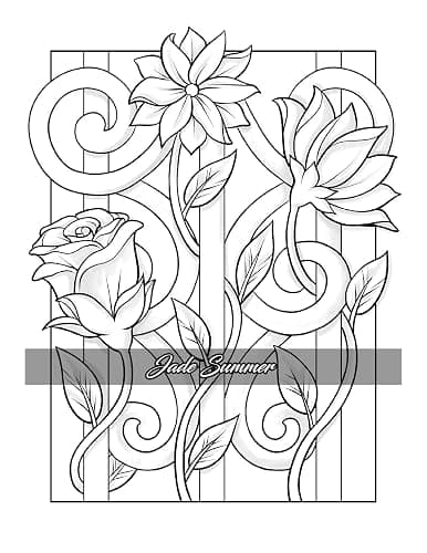 Minimalist Art: Adult Coloring Book for Women and Teens with Easy Boho Designs for Stress Relief and Relaxation (Easy Coloring Books) thumbnail 25