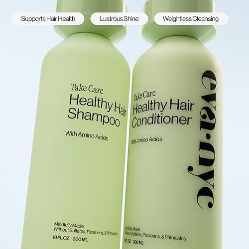 Eva NYC Gentle Daily Cleansing Shampoo for Weightless Healthy Hair - Amino Acids Known To Enhance Moisture + Shine - Removes Oil - For Fine to Medium Hair + Color Safe - Lavender Scent - 10 fl oz thumbnail 5