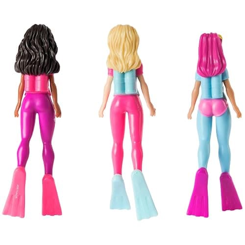 SwimWays Barbie Dive Characters 3-Pack, Swimming Pool Accessories & Kids Pool Toys, Pool Party Supplies & Water Toys for Kids Aged 5 & Up thumbnail 8