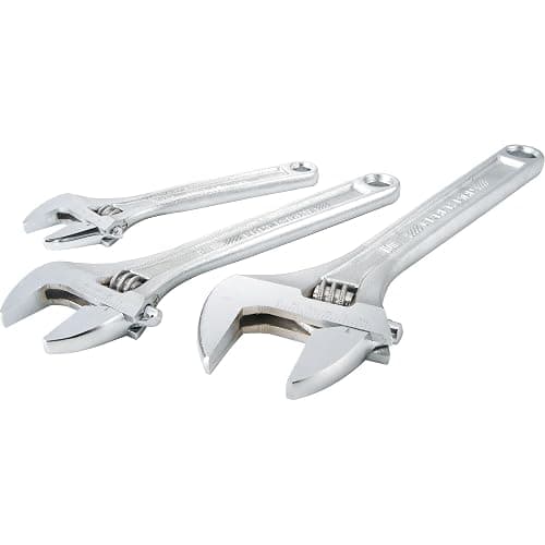 CRAFTSMAN Adjustable Wrench Set, 3-Piece All Steel, Metirc and SAE Scale (CMMT12001) thumbnail 3