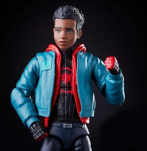 Hasbro Marvel Legends Series Spider-Man: Into The Spider-Verse Miles Morales 6-inch Collectible Action Figure Toy thumbnail 13