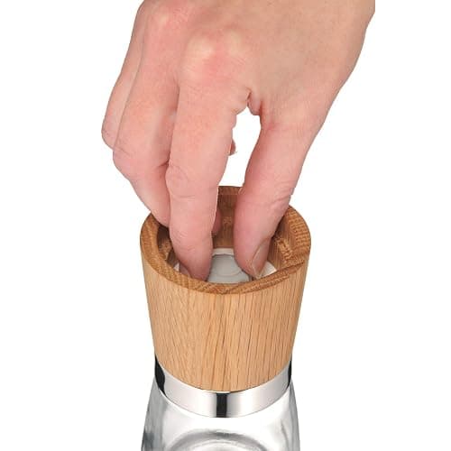 WMF Ceramill Natura - Juego 2 molinillos, Madera 13,8 cm Ø 6 cm, Molinillo de sal y pimienta, Molinillo de cerámica para Especias thumbnail 6