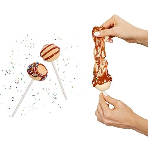 Slime Life Cake Pop DIY Slime Kit - Unboxing Ingredients to Make, Smash, and Stretch Your Food Slime, Ages 8+ thumbnail 4