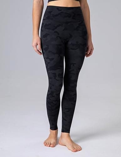 Colorfulkoala Dreamlux No Front Seam Leggings for Women 25"/28" Inseam, Seamless High Waisted Buttery Soft Yoga Pants thumbnail 4